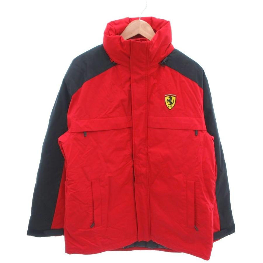フェラーリ Ferrari レーシングジャケット ブルゾン 上着 M 赤 レッド