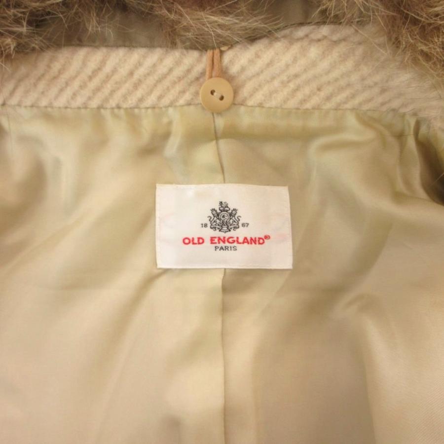 オールドイングランド OLD ENGLAND PARIS コート 比翼 毛皮 フォックス 