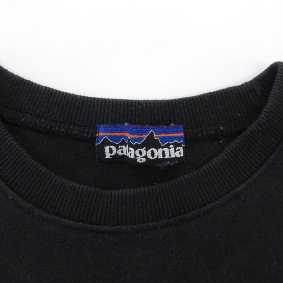 パタゴニア Patagonia スウェットシャツ トレーナー 黒 ブラック 長袖 