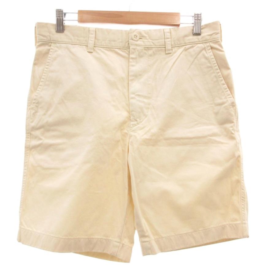 UNIQLO ホワイトショートパンツ　73センチ ユニクロ（UNIQLO） 未使用品 チノショーツ ショートパンツ S 白