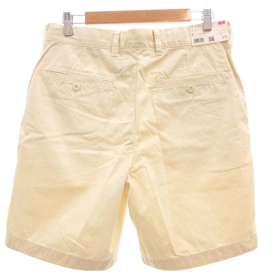 UNIQLO ホワイトショートパンツ　73センチ ユニクロ（UNIQLO） 未使用品 チノショーツ ショートパンツ S 白
