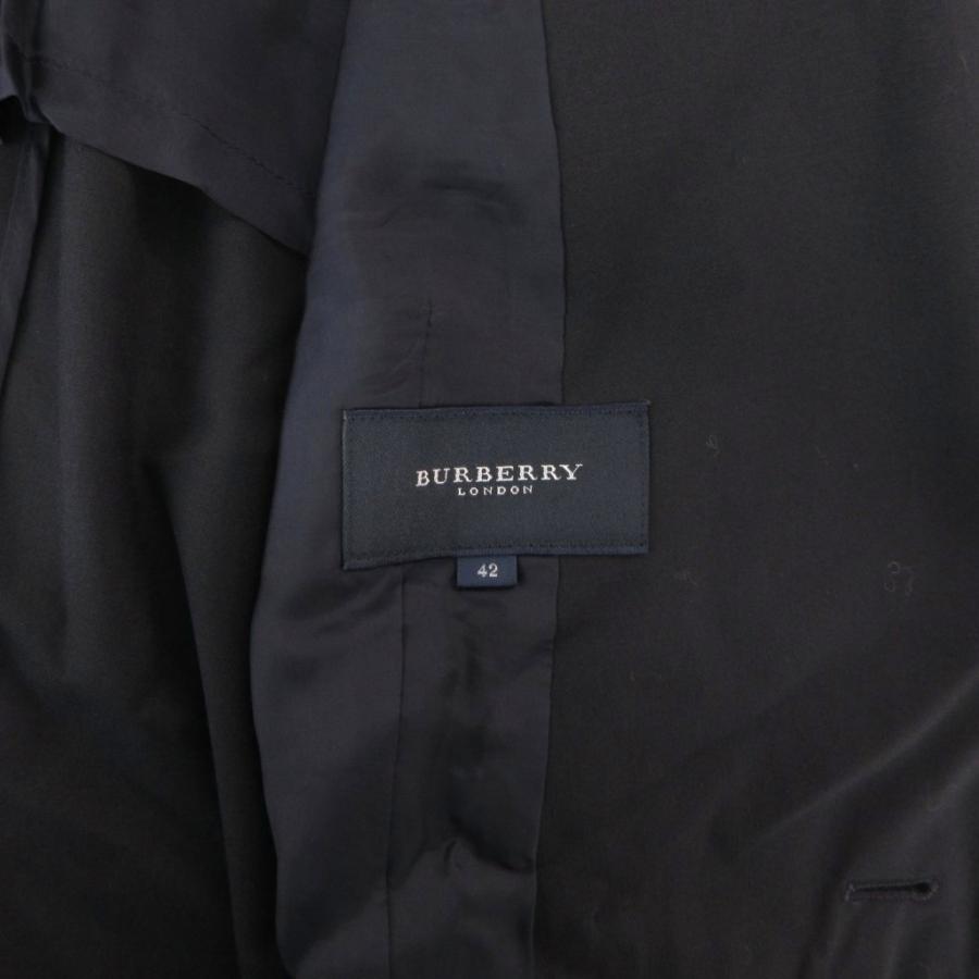 バーバリーズ Burberrys テーラードジャケット ブレザー カシミヤ 42 