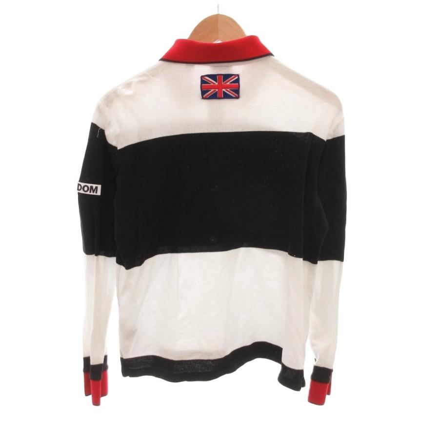 バーバリー ロンドン BURBERRY LONDON ポロシャツ 白 ホワイト 黒
