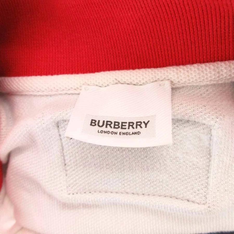 バーバリー ロンドン BURBERRY LONDON ポロシャツ 白 ホワイト 黒