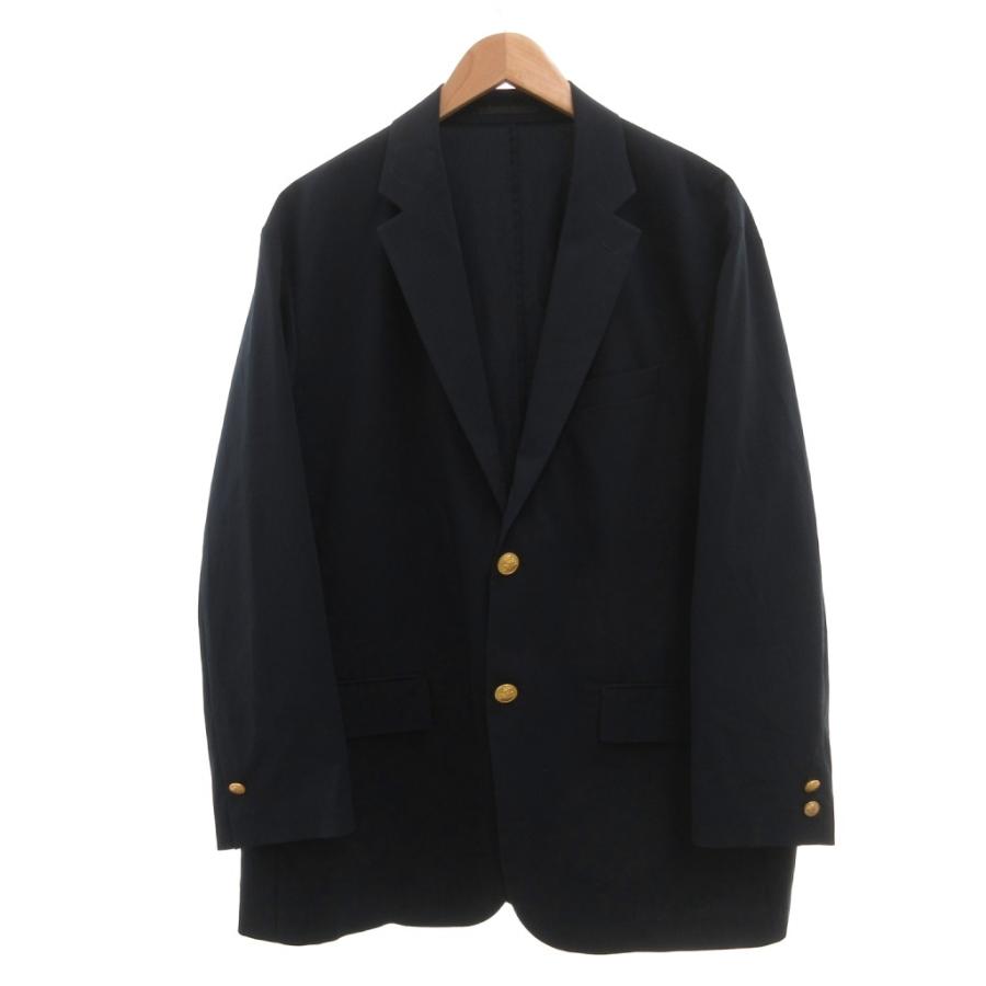 ユニクロ（UNIQLO） ブレザー テーラードジャケット XXL 紺 ネイビー