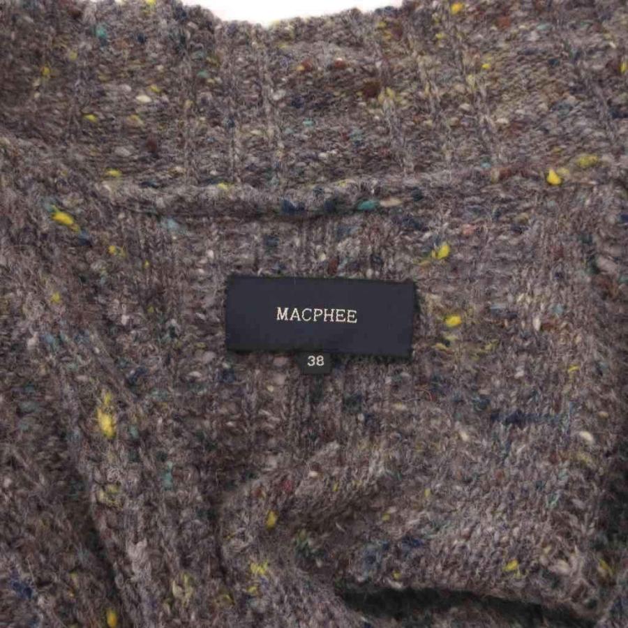 マカフィー MACPHEE トゥモローランド ニットジャケット ウール 38