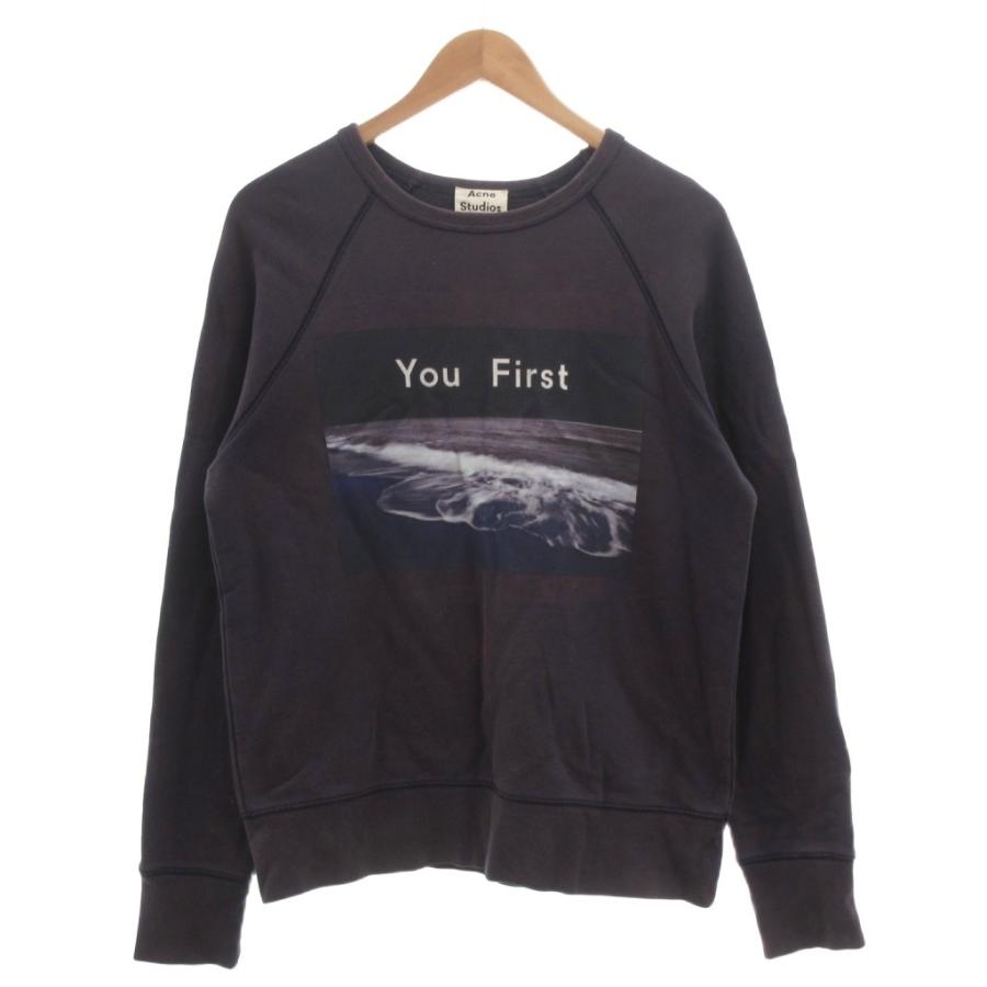 アクネ ストゥディオズ Acne Studios スウェットシャツ XS 紺 ネイビー 