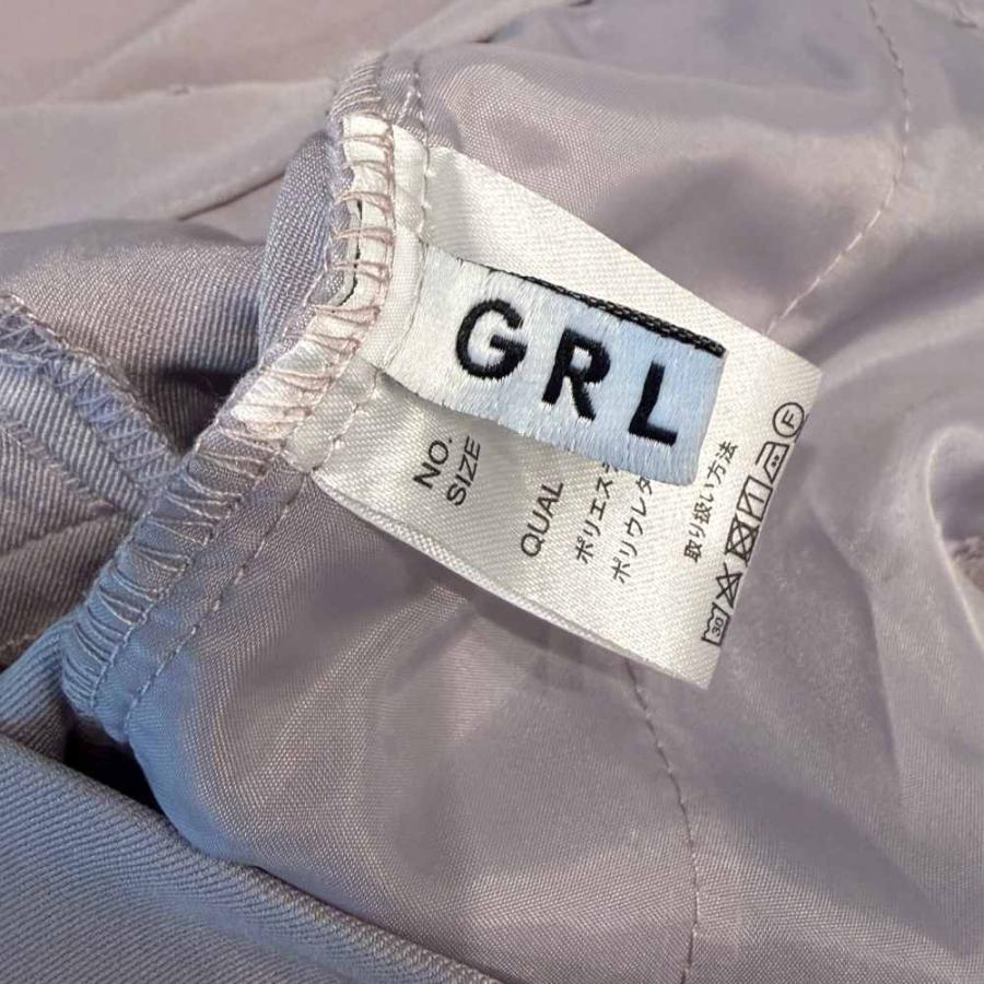 未使用品 グレイル GRL タグ付き パンツ スラックス センタープレス