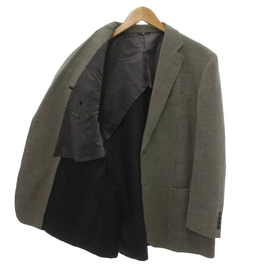 ランバン LANVIN COLLECTION テーラードジャケット シングル カシミヤ 