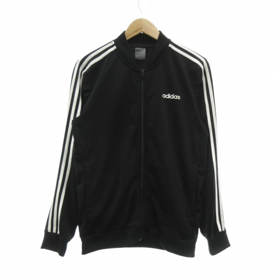 adidas（アディダス） トラックジャケット ジャージ L 黒 ブラック 
