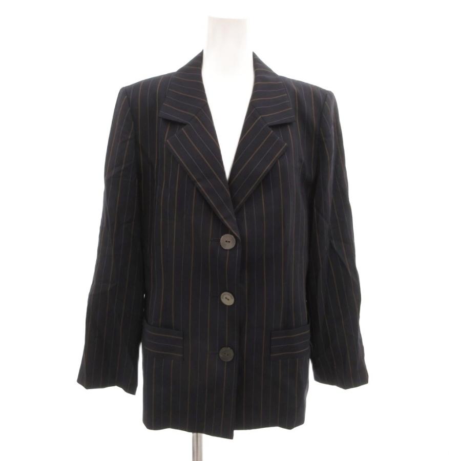 ピエールカルダン Pierre Cardin テーラードジャケット 13 紺 ネイビー 