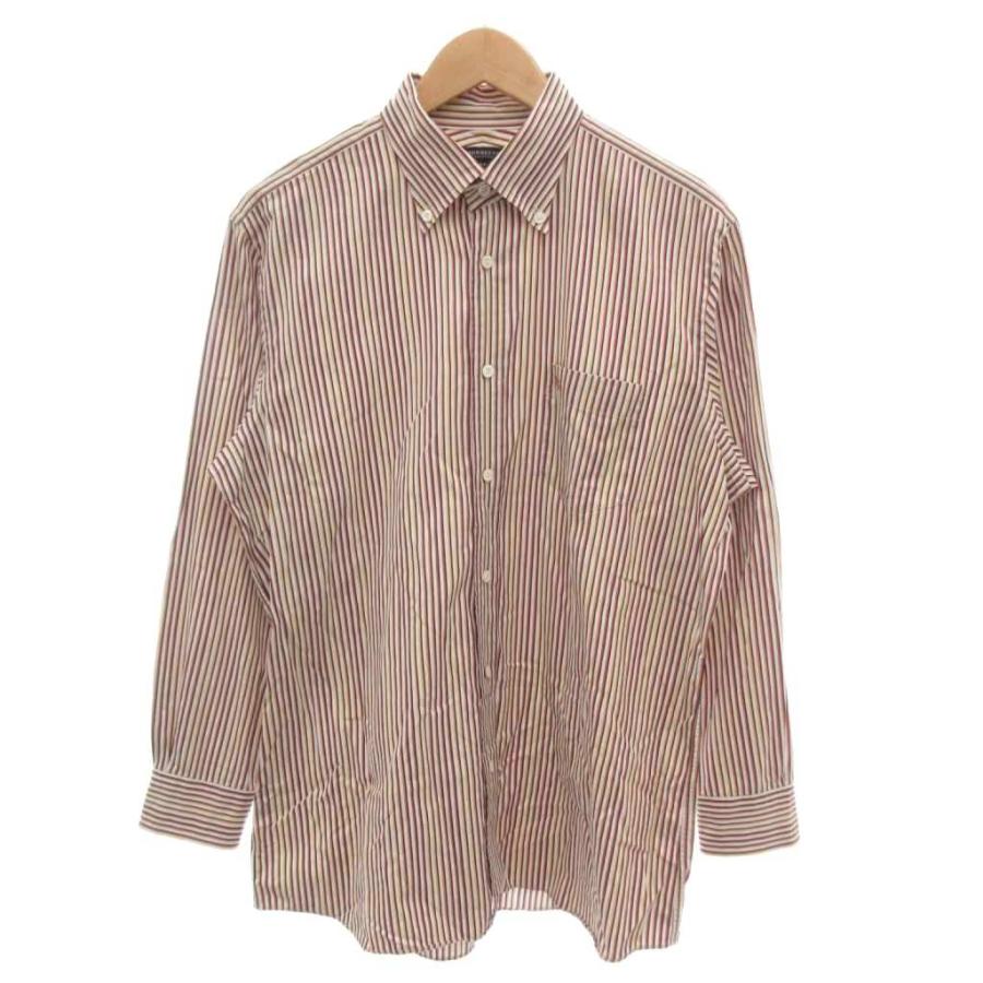 バーバリー ロンドン BURBERRY LONDON 美品 シャツ LL マルチカラー 