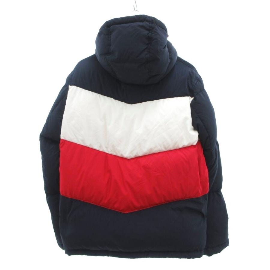 TOMMY JEANS ダウンジャケット ネイビー/レッド/ホワイト TOMMY JEANS 