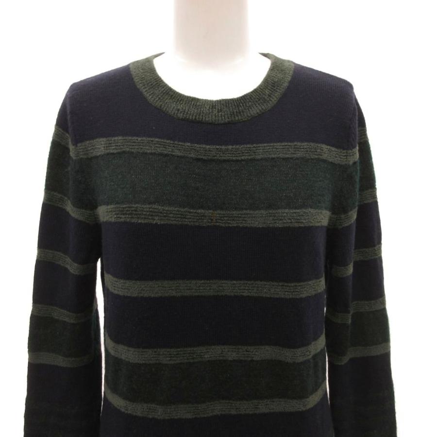 アクアスキュータム AQUASCUTUM チュニックワンピース ニット 長袖