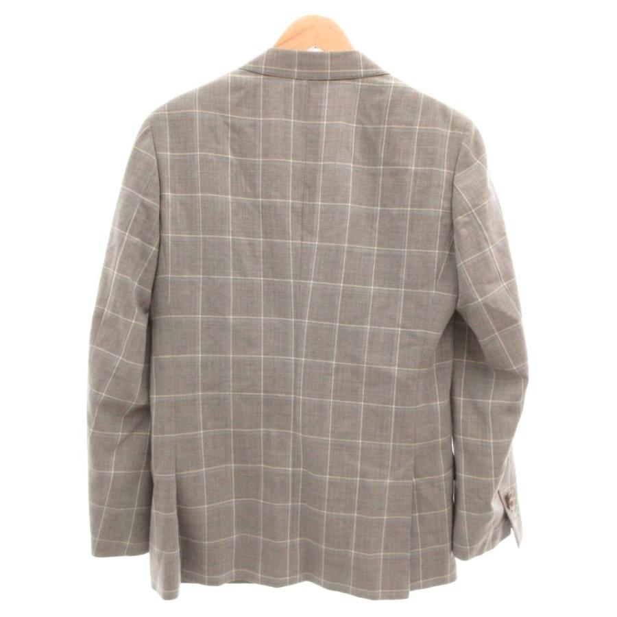ダナキャランニューヨーク DKNY 美品 テーラードジャケット L グレー 