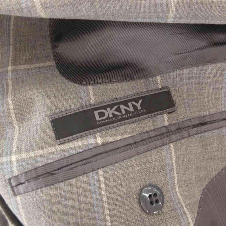 ダナキャランニューヨーク DKNY 美品 テーラードジャケット L グレー 