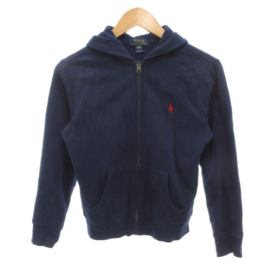 ポロ ラルフローレン POLO RALPH LAUREN パーカー M(10-12）紺