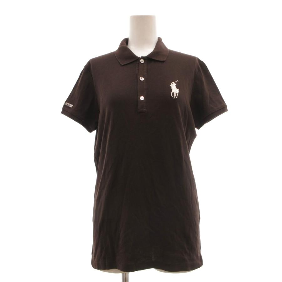 #FR2GOLF レディース ポロシャツ 茶色　M POLO RALPH LAUREN（ポロ・ラルフローレン） ラルフローレン RALPH