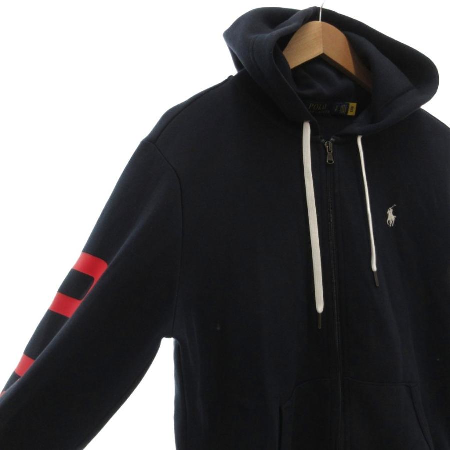 ポロ ラルフローレン POLO RALPH LAUREN 美品 パーカー ジップアップ S