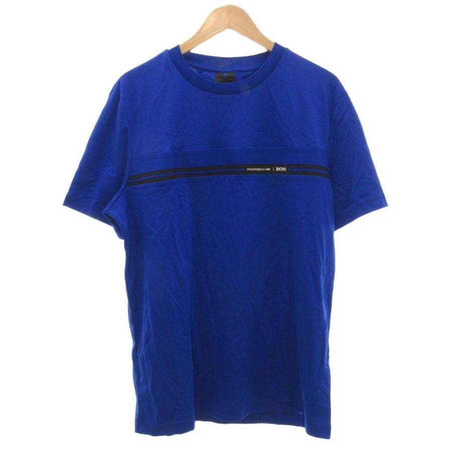 ヒューゴボス HUGO BOSS タグ付き Tシャツ 半袖 XL クルーネック ロゴ