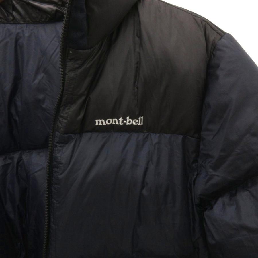 モンベル Montbell ダウンジャケット ブルゾン ジップアップ フード