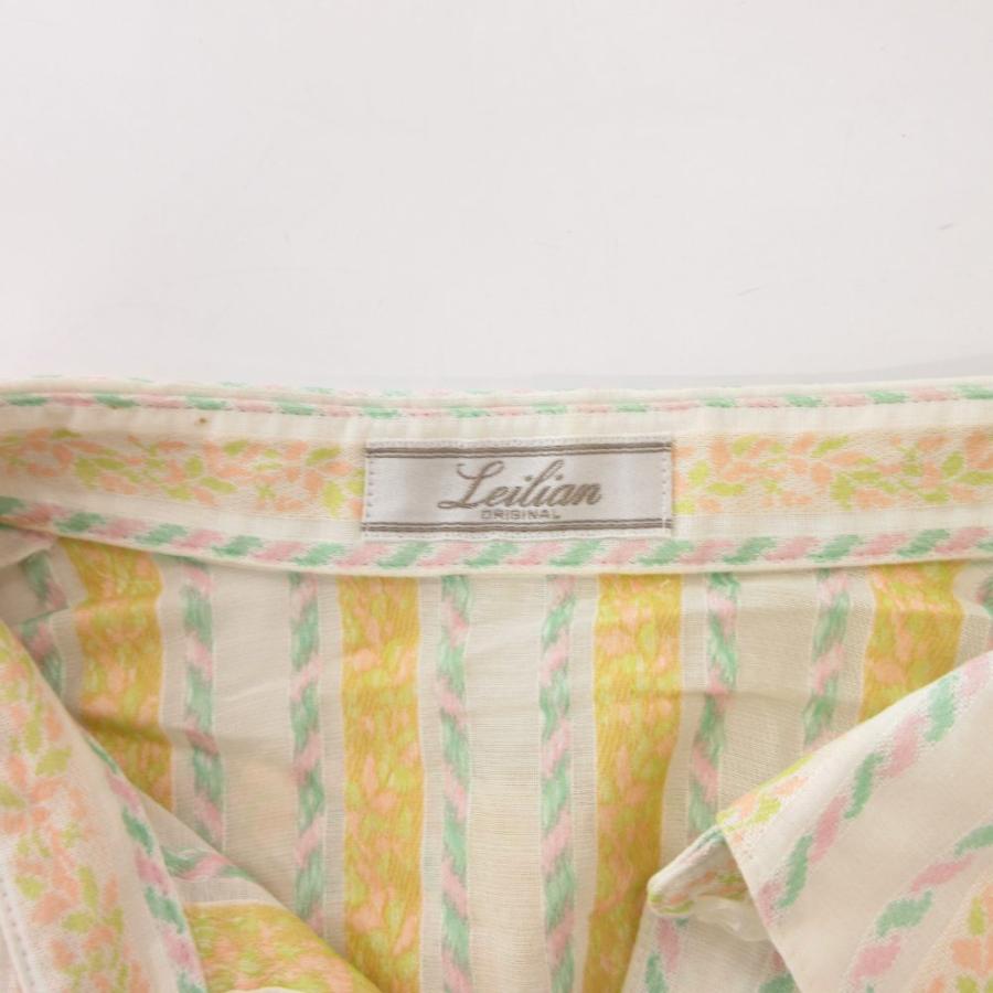 レリアン Leilian 美品 シャツ ブラウス 13+ 大きいサイズ ノーマル