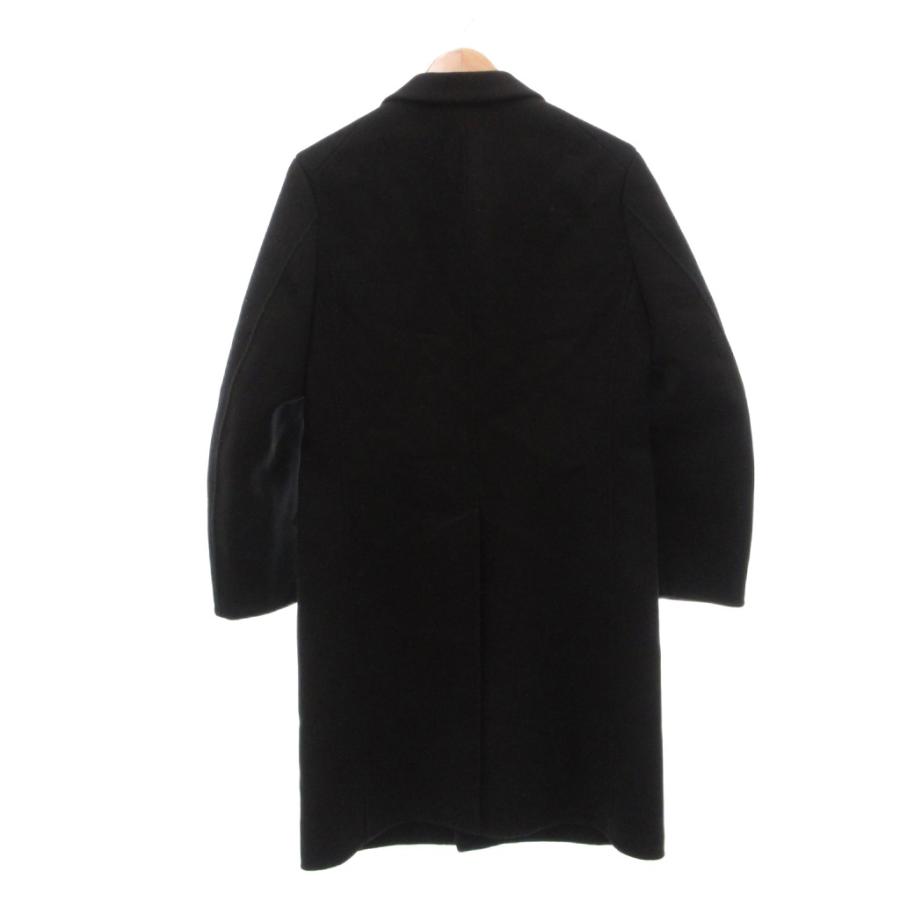 ＋Ｊ　ブラック チェスターコート XL ユニクロ（UNIQLO） +J チェスターコート ロング丈 S 黒 ブラック