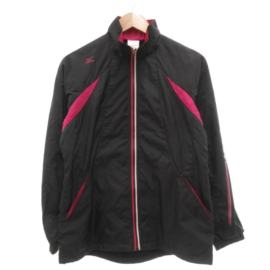 ミズノ MIZUNO ジャージセットアップ ジャケット パンツ L 黒 ブラック