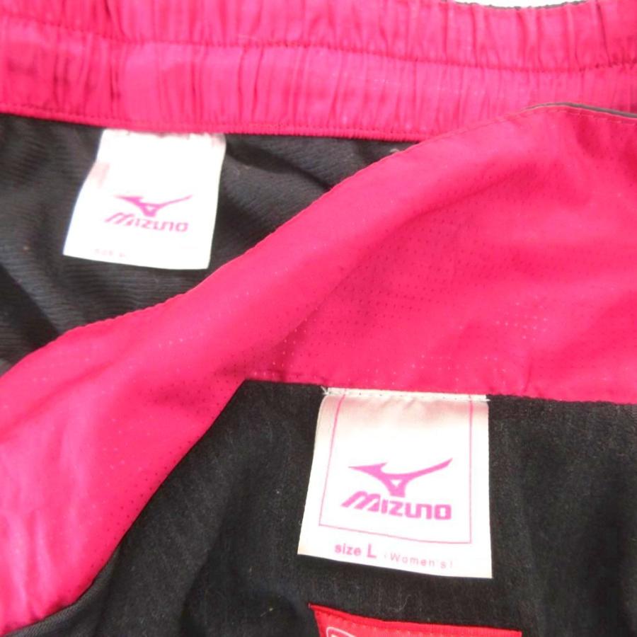 ミズノ MIZUNO ジャージセットアップ ジャケット パンツ L 黒 ブラック