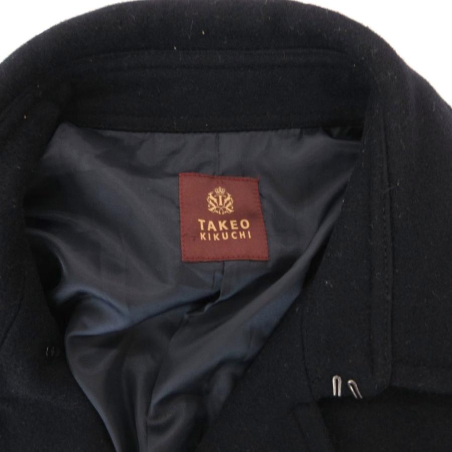TAKEO KIKUCHI（タケオキクチ） 美品 Pコート ピーコート ダブル