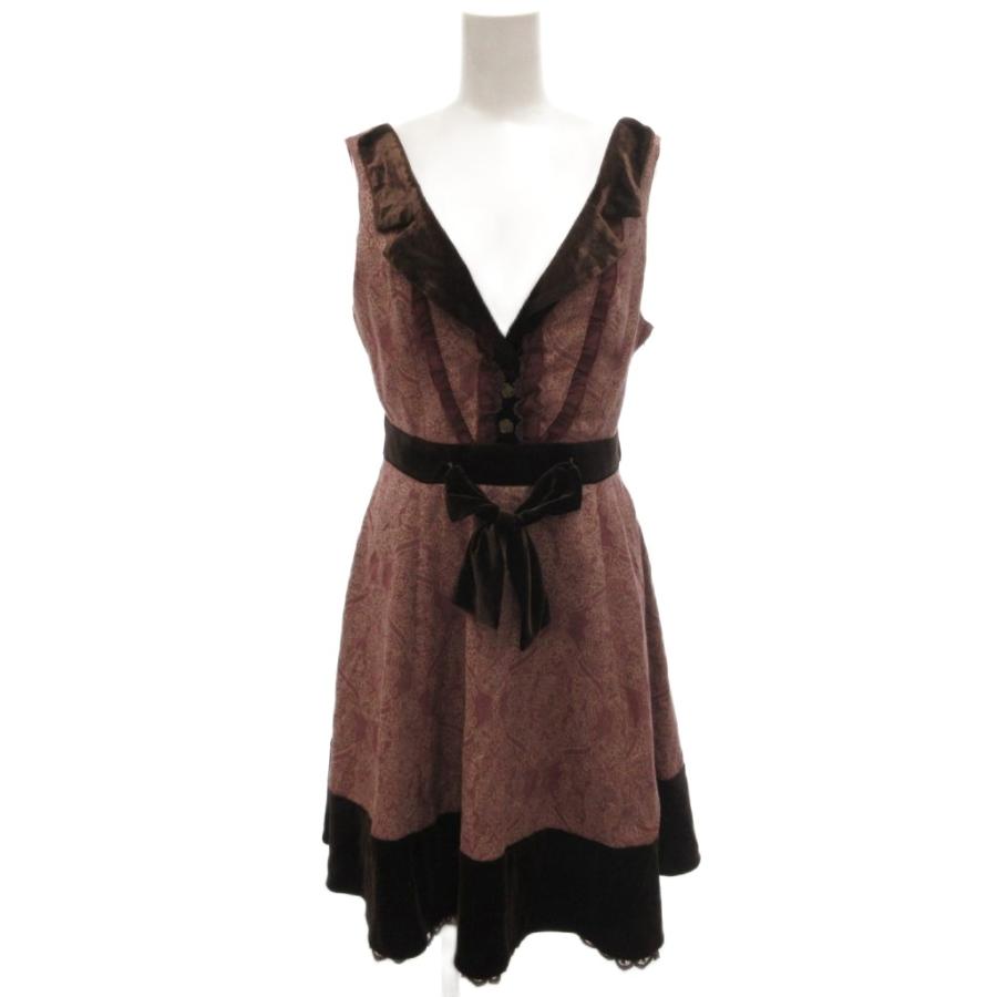 axes femme（アクシーズ ファム） 美品 ノースリーブワンピース ミニ丈 