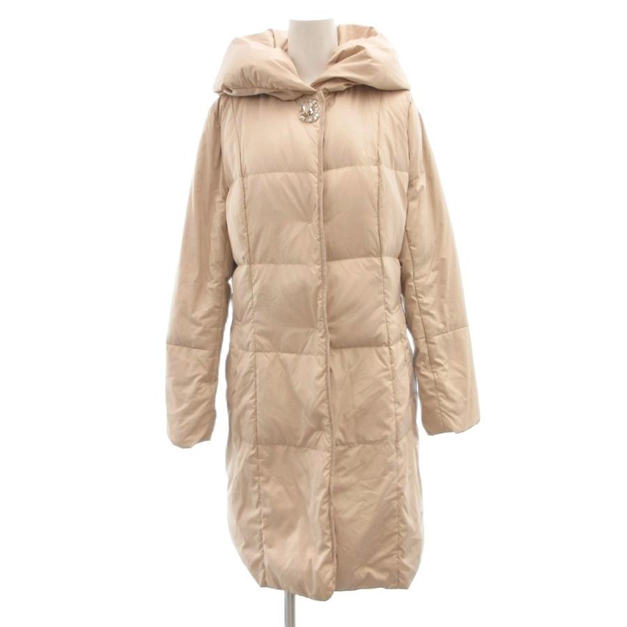 ジャスグリッティー JUSGLITTY 美品 ダウンコート ショールカラー 
