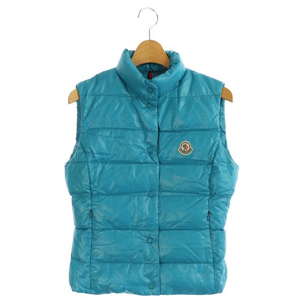 正規激安 モンクレール Moncler Ghana ダウンベスト スナップボタン 0 水色 My レディース ベクトル 古着 超大特価 Www Iniciatupyme Cl