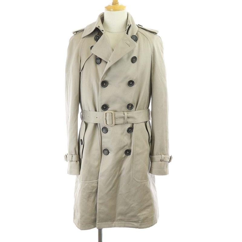 中古 バーバリー 44 Burberry ダブル Kh トレンチコート アウター ロング 中綿ライナー付き 44 古着 Xs ベージュ Kh メンズ ベクトル 古着 165 ブランド古着販売のベクトル ショッピング純正
