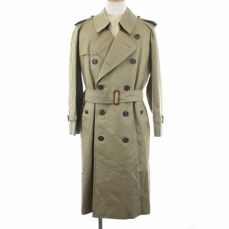 バーバリー BURBERRY ダブル トレンチコート アウター ロング ノバチェックライナー 90-165-4 S カーキ /KH メンズ :165-402202010469:ブランド古着販売のベクトル - 通販 - Yahoo!ショッピング バーバリー BURBERRY ダブル トレンチコート アウター ロング ノバチェックライナー 90-165-4 S カーキ /KH メンズ :165-402202010469:ブランド古着販売のベクトル - 通販 - Yahoo!ショッピング