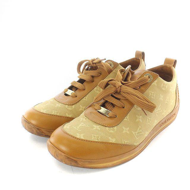 中古 ルイヴィトン LOUIS VUITTON スニーカー シューズ ローカット