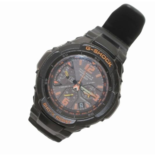 CASIO G-SHOCK GRAVITYMASTER SKY COCKPIT グラビティマスター 腕時計 ウォッチ クォーツ 電波 ソーラー クロノグラフ 黒 GW-3000B｜vectorpremium｜02