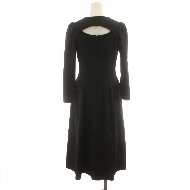 herlipto Marylebone Pearl Midi Dress M 黒 herlipto Marylebone Pearl Midi Dress S ワンピース 結婚式