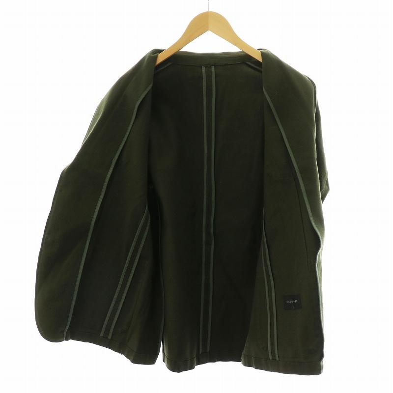 ソフネット SOPHNET. 20AW WASHED STRETCH COTTON DRILL 2BUTTON ソフネット SOPHNET. 20AW WASHED STRETCH COTTON DRILL 2BUTTON