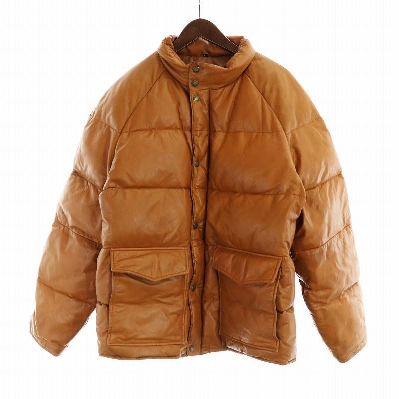 [90s] Wind Armor 本革　レザージャケット　ブラウン　短丈 中古・古着通販】Wind Armor (ウィンドアーマー) レザージャケット