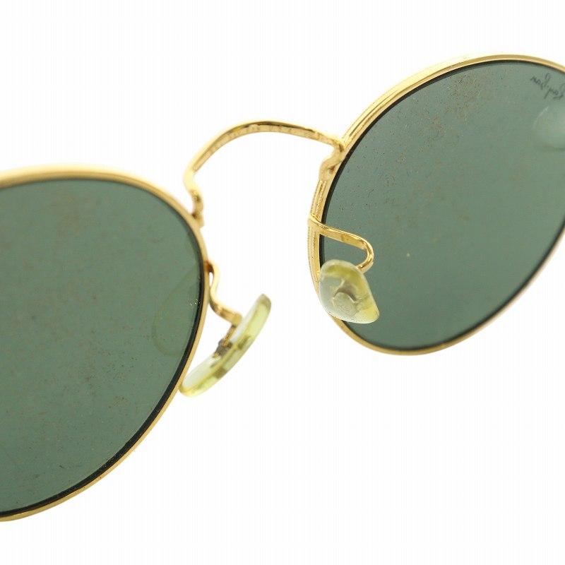 レイバン RAY BAN ボシュロム B&L USA製 ラウンドメタル 眼鏡 
