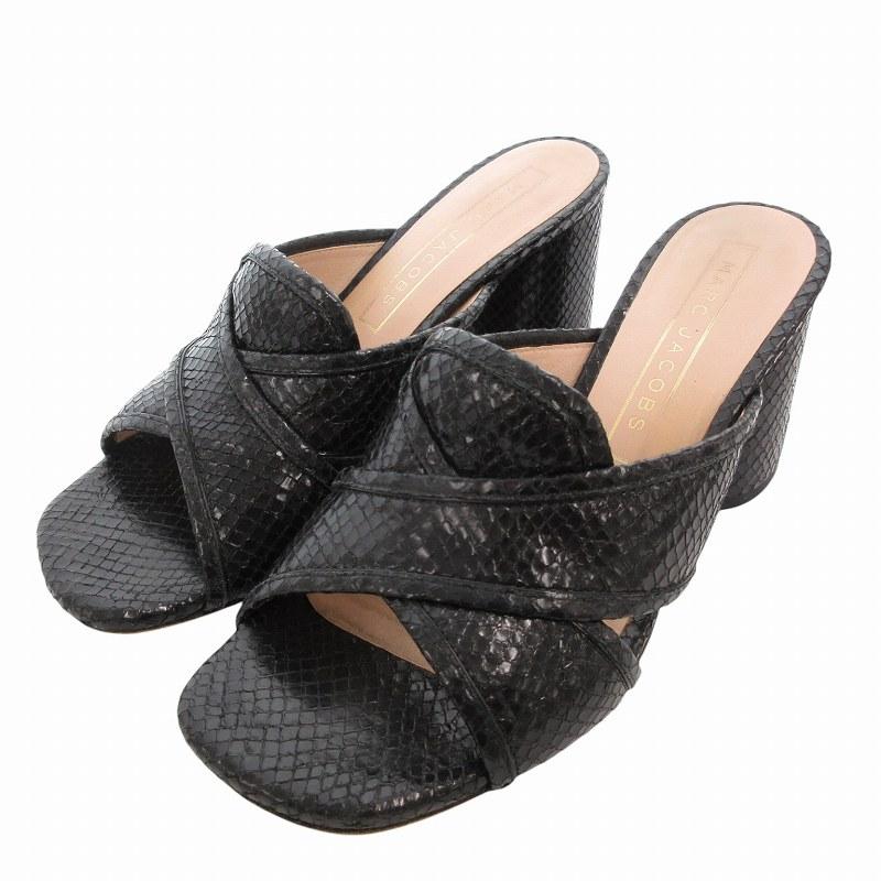 MARC BY MARC JACOBS パイソン サンダル マークジェイコブス MARC