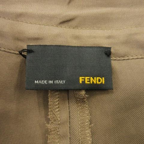 FENDI フェンディ ギャザーハーフパンツ ショートパンツ タック