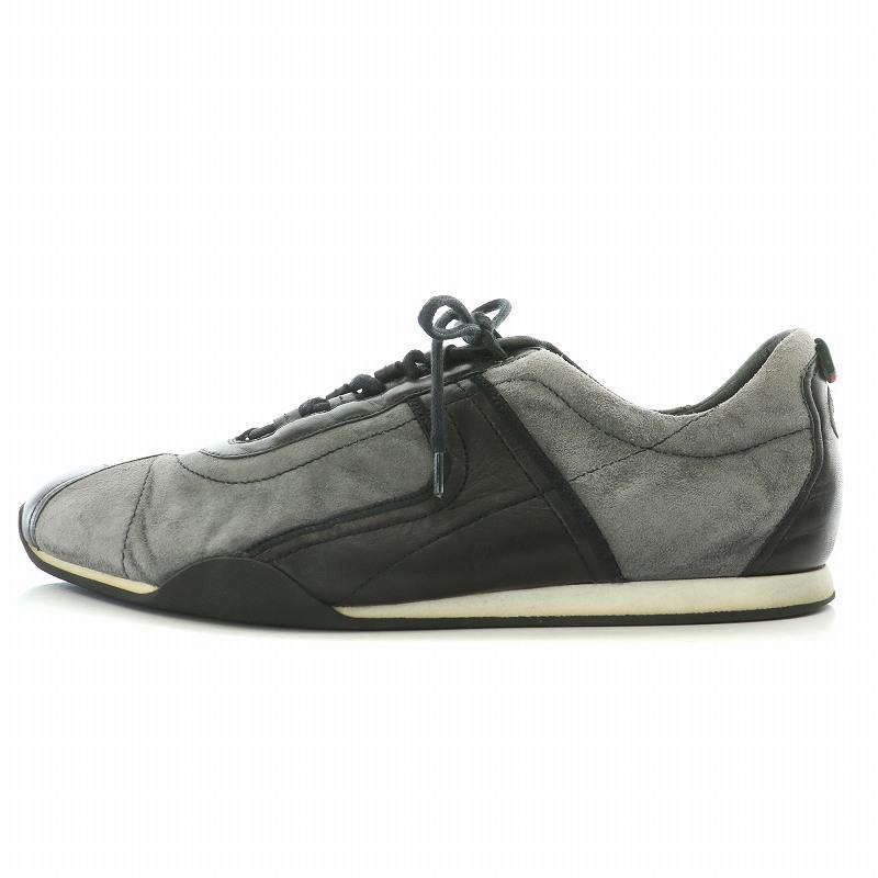 GUCCI グッチ シェリーライン ローカットスニーカー シューズ レザー  