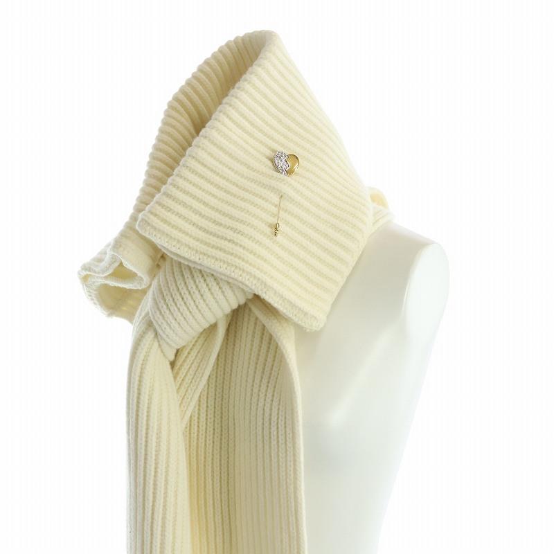 Yves Saint Laurent カシミヤ混 ウール マフラー 薄 Yves Saint Laurent（イヴ・サンローラン） マフラー ストール