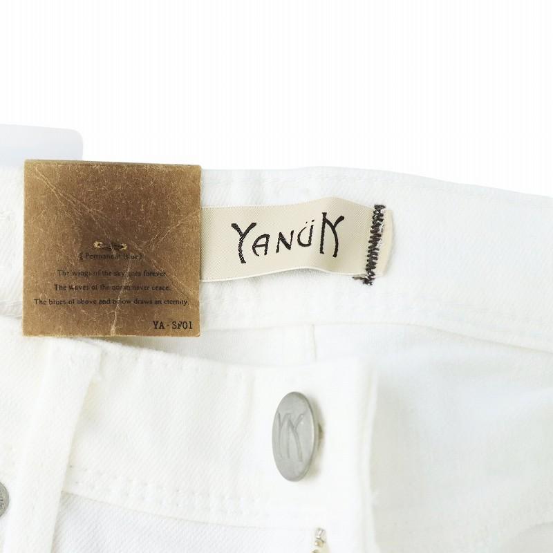 未使用品 ヤヌーク YANUK 近年モデル ホワイトジーンズ デニム 未使用品 ヤヌーク YANUK 近年モデル ホワイトジーンズ デニム