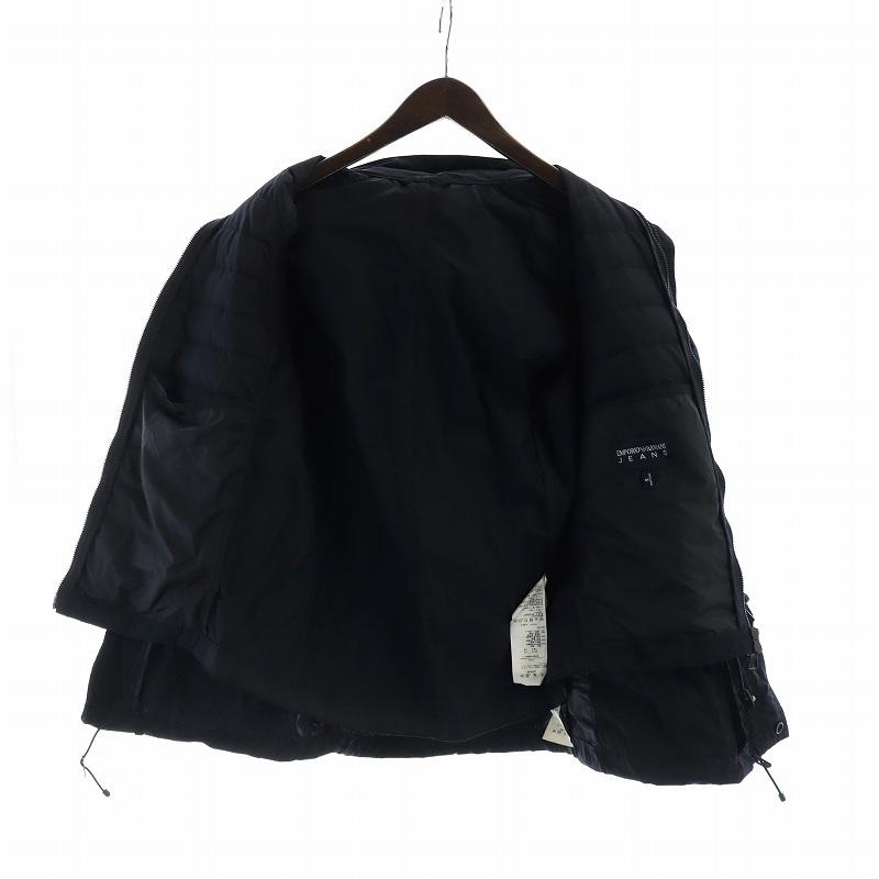 エンポリオアルマーニ ARMANI ブラック ミリタリー ジャケット M 8 EMPORIO ARMANI 未使用品 エンポリオアルマーニ ジーンズ JEANS