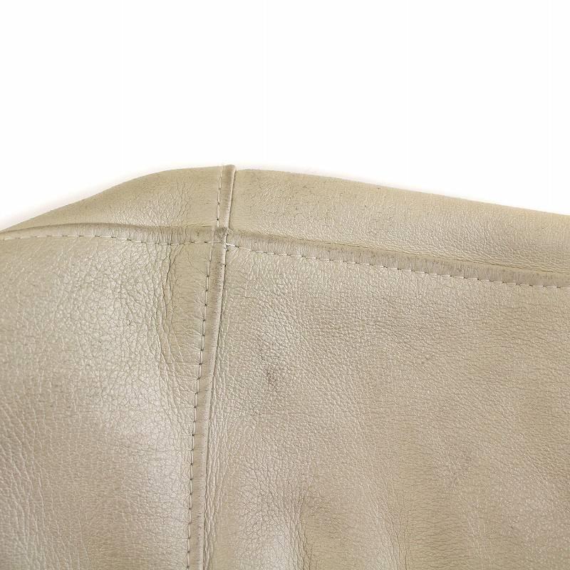 【中古】ヒューゴボス HUGO BOSS ムートンジャケット ラムレザー アウター 白 /YM ■GY19 ■MT レディース ヒューゴボス HUGO BOSS ムートンジャケット ラムレザー アウター 白