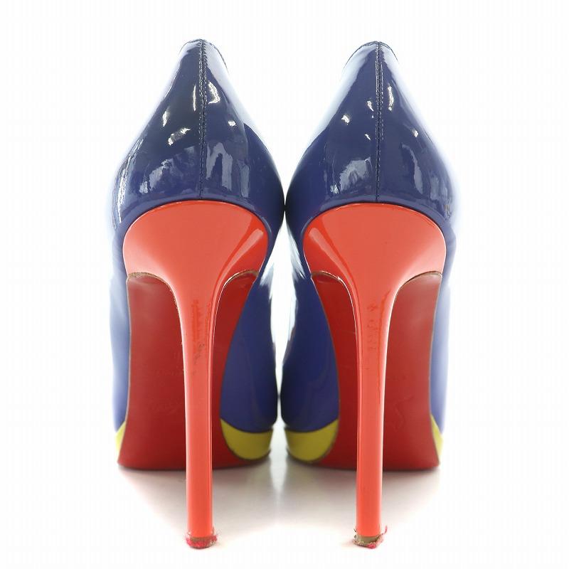 Christian Louboutin ハイヒール 青色