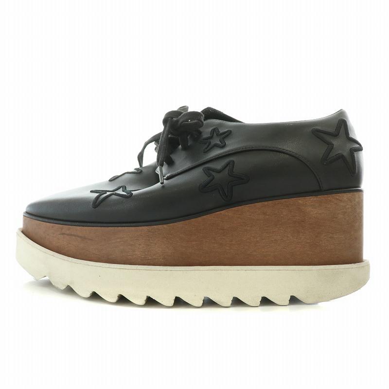 ステラマッカートニー STELLA McCARTNEY レースアップシューズ 厚底 